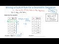 Understanding Geometric Sequences and Rules