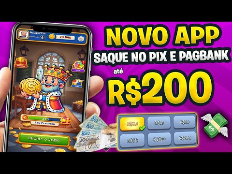 APLICATIVO para GANHAR DINHEIRO no PIX💸 Paga até R$200💰 Jogos que Pagam no Pix 2024