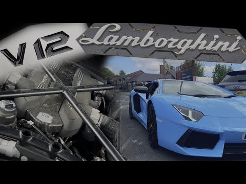 Lamborghini Aventador V12 nieje VW ! Vyrieši najdrahší senzor na svete problém s tlakoom oleja ?