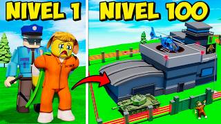 ¡PASAMOS de BASE NOOB a BASE PRO SÚPER SECRETA en ROBLOX! 👮😱 Mikecrack Roblox #53