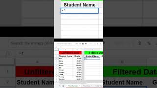 How to use the FILTER formula in Google Sheets