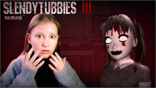ОДЕРЖИМАЯ ШКОЛА И ДЕВОЧКА - ПРИЗРАК ► Slendytubbies 3 Multiplayer #1