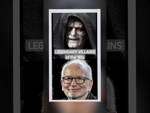 Legendary Villains of the '80s. #thenandnow