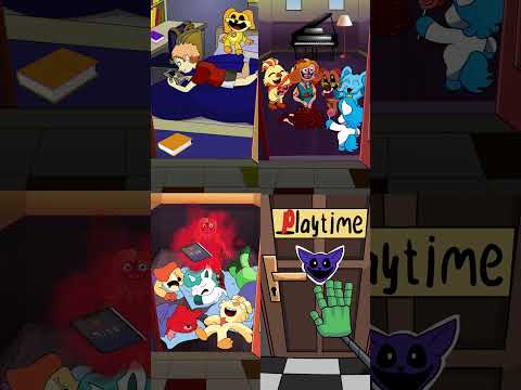 SMILING CRITTERS Comp 2 (Poppy playtime 3 Animation)#poppyplaytime3  #animation #shorts