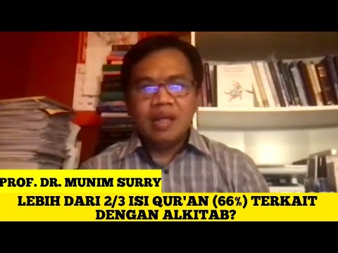 WOW.. LEBIH DARI 2/3 ISI QUR'AN (66%) TERKAIT DENGAN ALKITAB? KOK BISA??