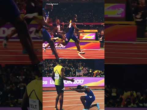 Usain Bolt- யை 0.1second அளவில் பின்னுக்கு தள்ளிய America நபர்😧 #shorts #usainbolt #shortsfeed