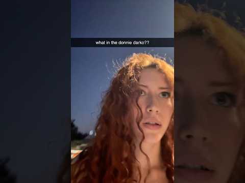 went to ask if he was okay and he hopped away?? #donniedarko #strange #timebomb