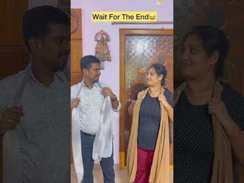 Very Brave Wife😂WaitForTheEndTwist😂#shorts #viral #funny #youtubeshorts #trending #ytshorts