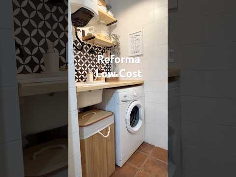 Reforma lavadero Low Cost #reformasinobras #lavadero #laundryroom #doityourself #lavandería #home