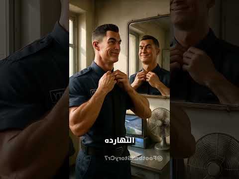 كريستيانو اشتغل حارس امن