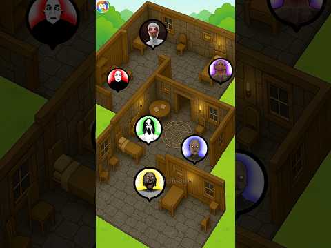 तुम सब छुप जाओ granny आती होगी #granny horror game definition funny animation cartoon style horror