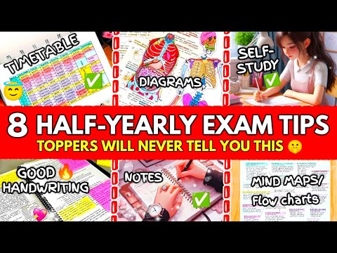 Hack Your Exams to Score Highest Marks🔥|Half Yearly Exams Strategy to Score 95%🔥|Study Hacks & Tips🔥