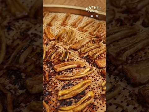 Make dried banana for a perfect healthy snack
