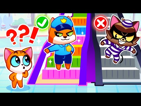 Oh no 😱 Mall Ice-Cream Stealer 🍦 Family Got Lost in the Mall + More Stories for Toddlers Purr-Purr