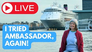 I've Just Disembarked Ambassador Ambience 🥳🚢