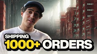 Shipping out 1000+ DELAYED ORDERS | STORE VLOG 103