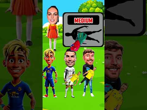 Ronaldo’s Body to Win the Squid Game Doll’s Heart!💍💞