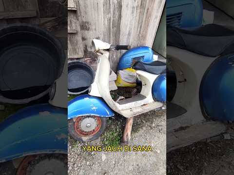 KETEMU LOKOTRE LAGI. CUAKSSSS !!!! #shorts #vespa  #nemuvespa #abandoned #vespasprint