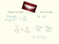 Exploring Percent of Change and Proportions
