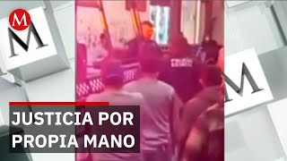 Rescatan a dos hombres de ser linchados en Nativitas, Tlaxcala