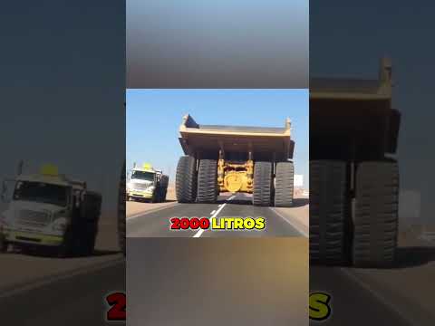 ¿Cuánto Combustible Consume este MONSTRUOSO Camión Minero?