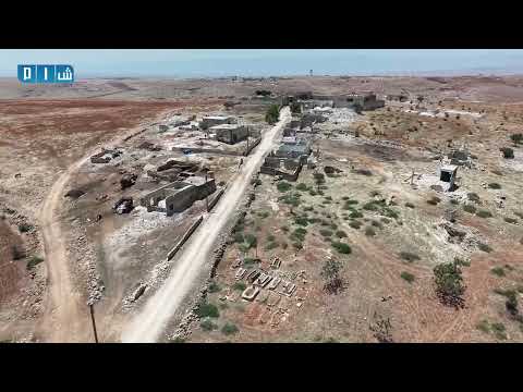 قرية إرينبة من السماء… أطلال قرية هجّرها القصف