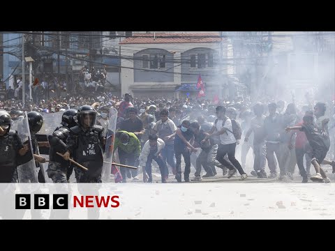 YouTube video thumbnail: At Least 13 Dead in Nepal After Protests Against Social Media ban