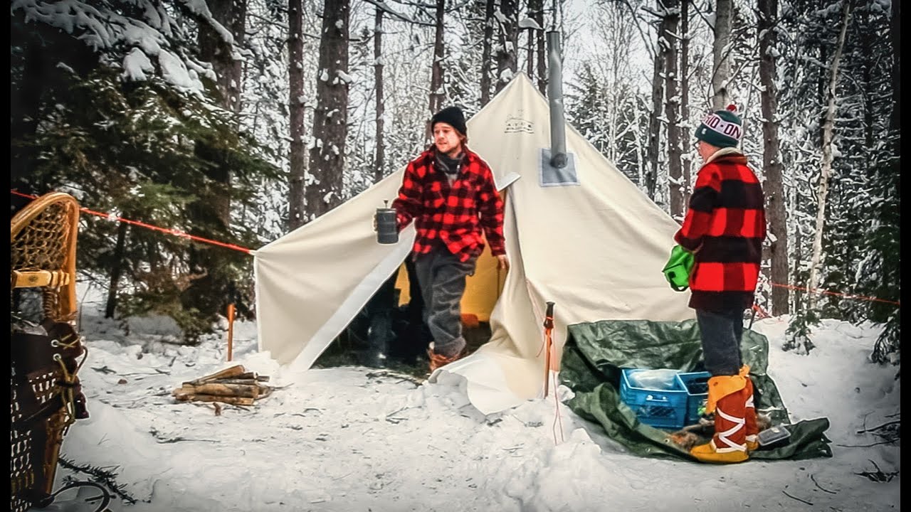 Winter Camping with Tierney Angus: Bacon, Donuts, Mukluks, Toboggans and Hot Tent Tips