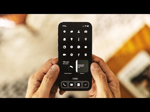 Мой ультра минималистичный iPhone