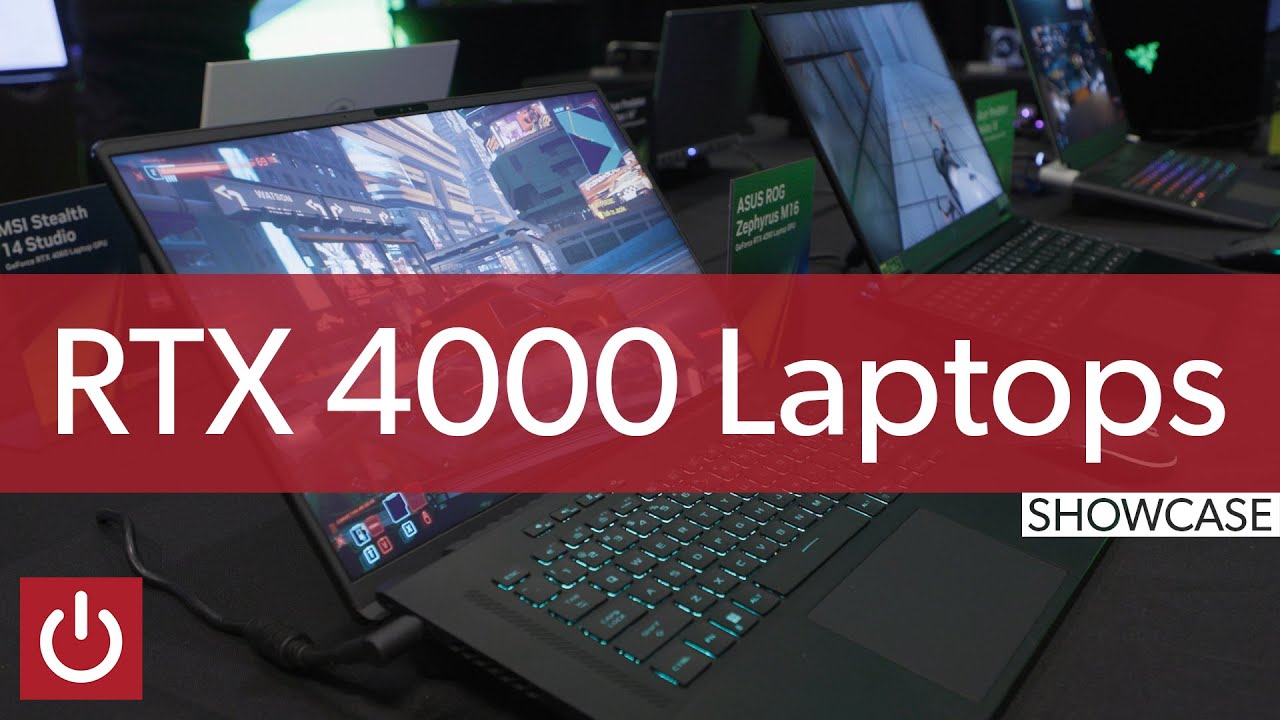 Nvidia Showcases RTX 4000 Series Gaming Laptops At CES 2023