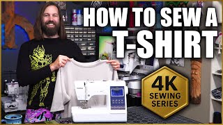 How to Sew a T-Shirt - 4K Sewing Series - Tock Custom