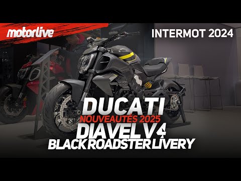 DUCATI DIAVEL V4 BLACK ROADSTER - INTERMOT 2024