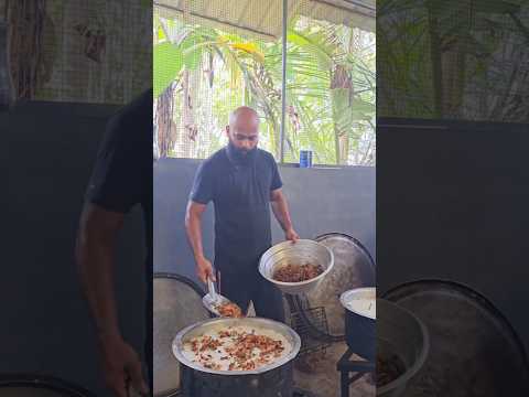 10kg. ചിക്കൻ പൊരിച്ച ബിരിയാണി #foodpreparation #hajibiriyani #beeffry #indianfood