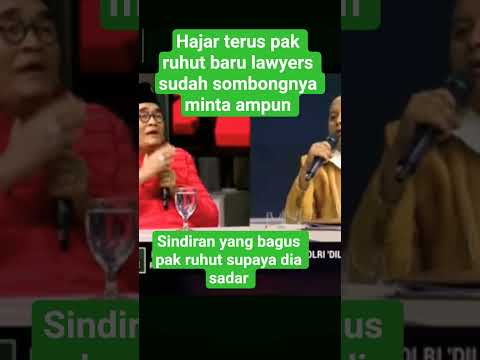 jangan marah2 boss takut ketahuan kedoknya😂 #ruhutsitompul #debat #shorts #tvone
