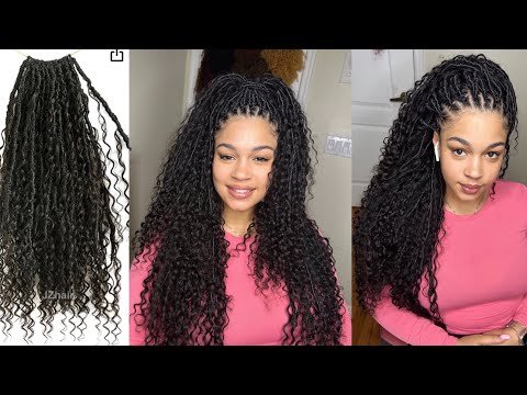 #572. HOW TO : KNOTLESS INDIVIDUAL CROCHET ILLUSION FOR  BOHO LOCS: JZhair