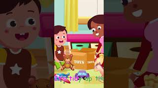 Tidy Up Time & ABC Animals #shorts #nurseryrhymes #kids #kidssongs #kid #child #lullaby #baby #fun