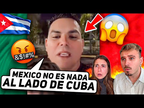 CUBANO INSULTÓ a MÉXICO y SUFRIÓ las CONSECUENCIAS 🇲🇽🤬 **los mexicanos envidian a los cubanos**
