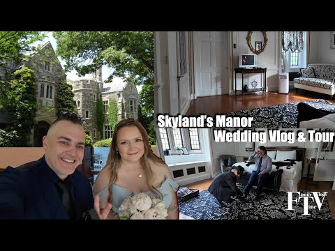 Would you get Married Inside Skyland's Manor 🏰💍 Hidden Wedding Gem in New Jersey Vlog & Tour!