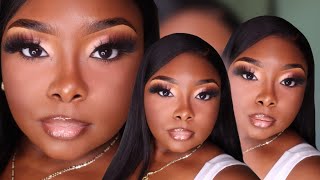 Soft Glam Full Face 🌸 | Girly Makeup