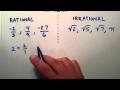 Exploring Rational vs. Irrational Numbers