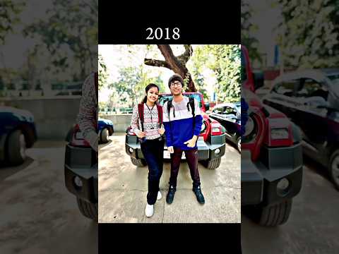 Couple Journey (2018-2024) ❣️? #shorts #souravjoshi #piru