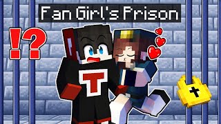LOCKED In CRAZY FAN GIRL’S Prison In Minecraft! ( Tagalog )
