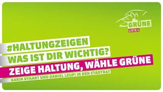 Bastien Girod und Markus Kunz zeigen Haltung für Grünräume in Zürich