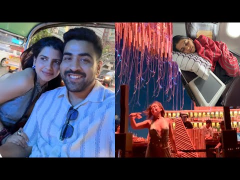 Girlfriend ka Birthday SURPRISE Trip pe Business class Air India | Crazy Dance Hogya 😱