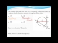 Circle Segments and Tangents