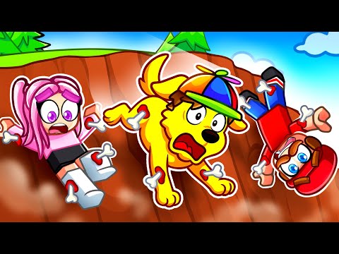 I Became A DOG And BROKE 8,645,257 BONES In Roblox BROKEN BONES!