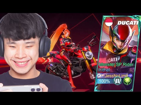 Review Skin Ducati Irithel Rp5,000,000 (Mobile Legends)