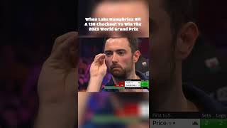 Luke Humphries 138 Checkout To Win Major #darts #shorts