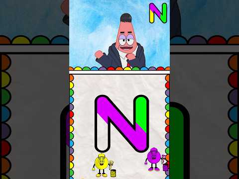 BlingBangBangBorn x Spongbob puzzle game painting N word color #spongbob #gegagedigedaged
