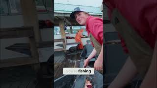 went on my first fishing charter in Alaska